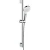 Hansgrohe Crometta - Set Douchekop, 2jets, Douchestang En Doucheslang, Wit/chroom 26532400