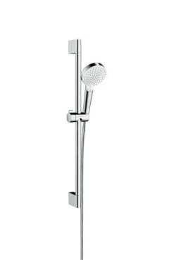 Hansgrohe Crometta - Set Douchekop, 2jets, Douchestang En Doucheslang, Wit/chroom 26532400