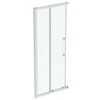 Ideal Standard I.Life - Douche Schuifdeur, Tweedelige, 1000 Mm, Silver Bright/helder Glas T4857EO