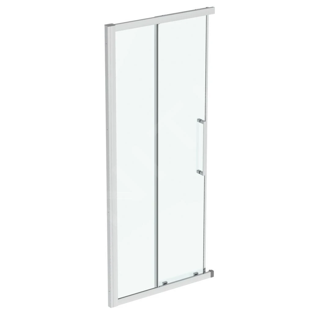 Ideal Standard I.Life - Douche Schuifdeur, Tweedelige, 900 Mm, Silver Bright/helder Glas T4856EO
