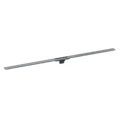 Geberit CleanLine - Rooster Voor Douchegoot 80, 300-900 Mm, Zwart Chroom/geborsteld Chroom 154.440.QC.1